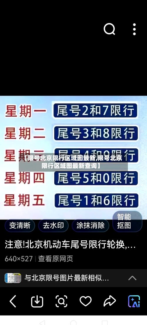 【限号北京限行区域图最新,限号北京限行区域图最新查询】-第1张图片