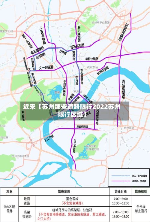 近来【苏州那些道路限行2022苏州限行区域】-第1张图片
