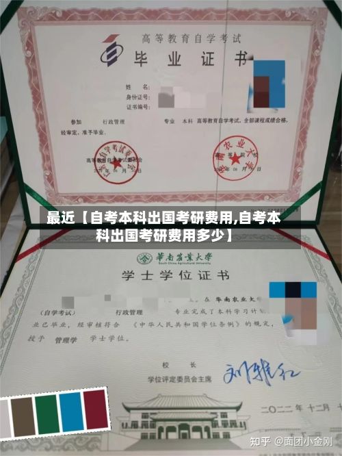 最近【自考本科出国考研费用,自考本科出国考研费用多少】-第1张图片
