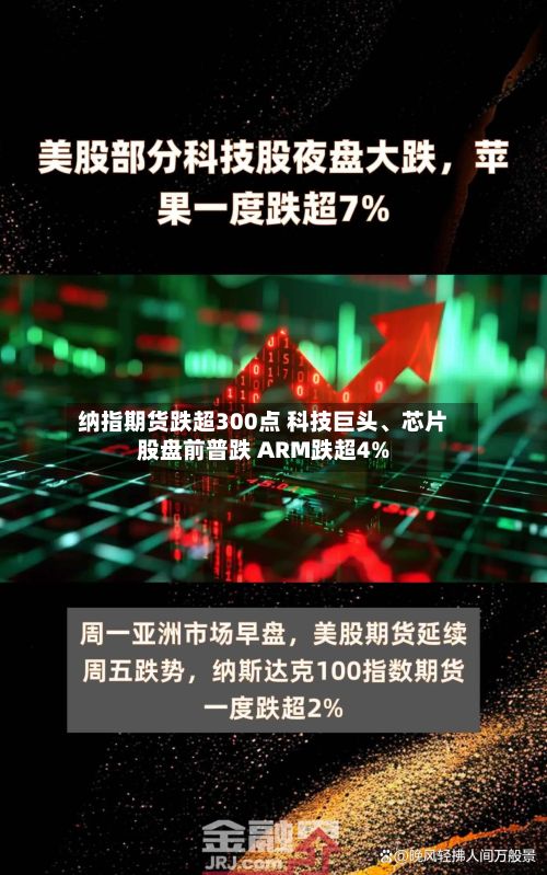 纳指期货跌超300点 科技巨头	、芯片股盘前普跌 ARM跌超4%-第1张图片