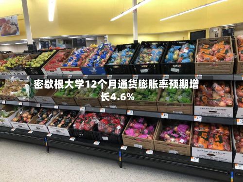 密歇根大学12个月通货膨胀率预期增长4.6%-第1张图片